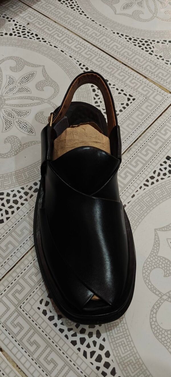 Zardari Chappal Black